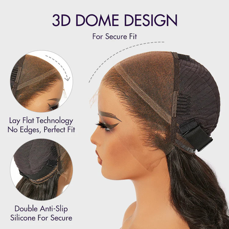 Blonde Highlight Loose Body Wave - HD Frontal Wig