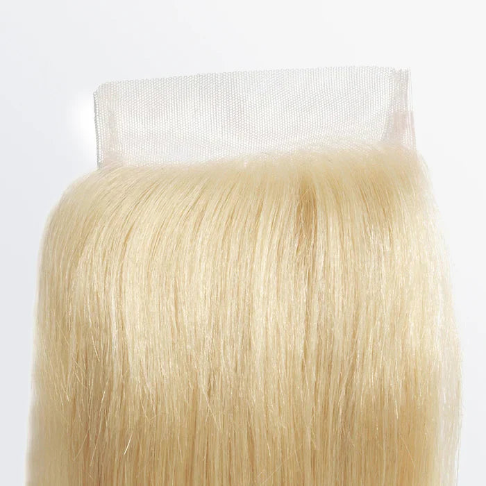 Naya 4x4 Straight Blonde Lace Closure