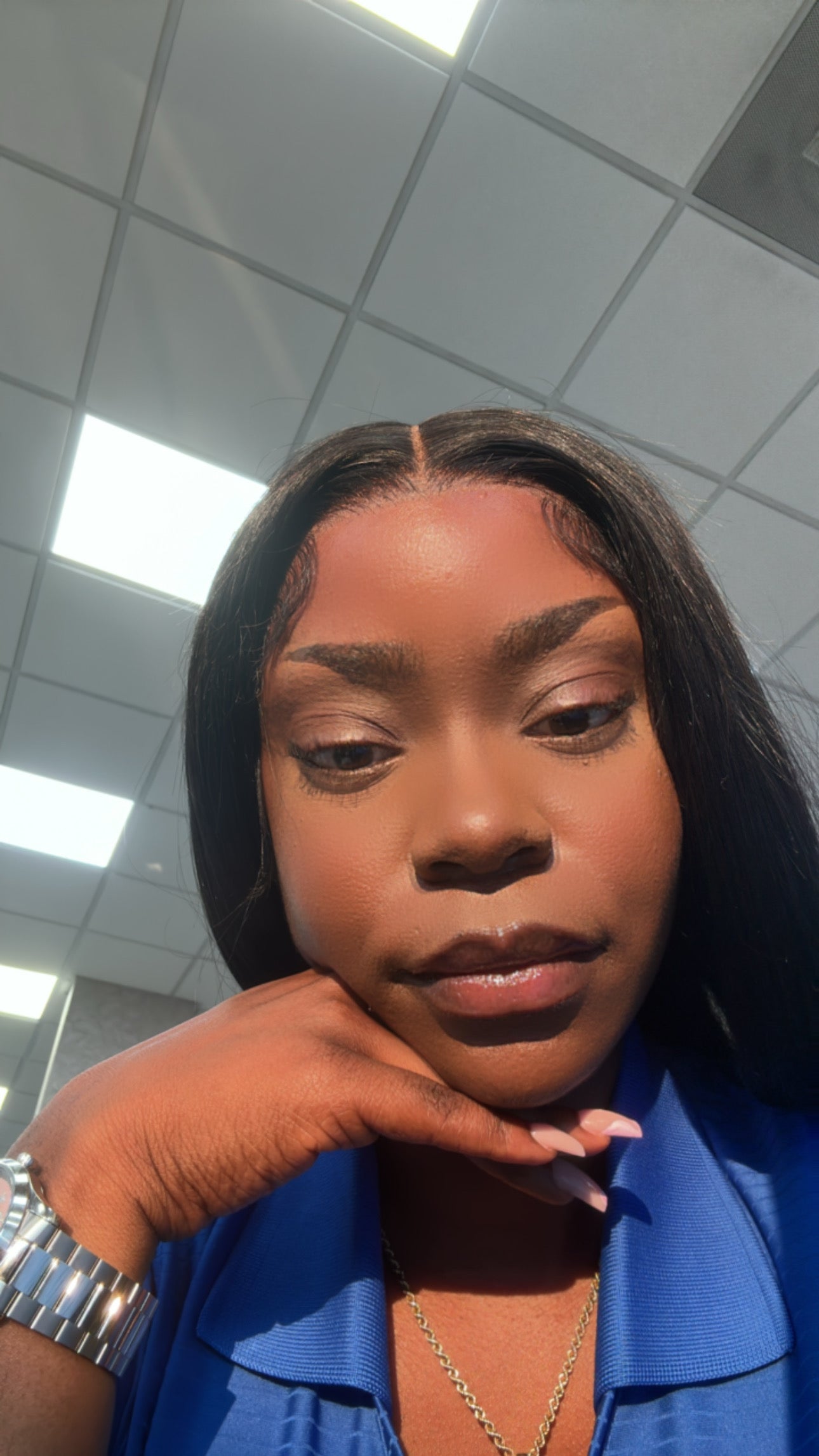 Bone Straight HD Wig