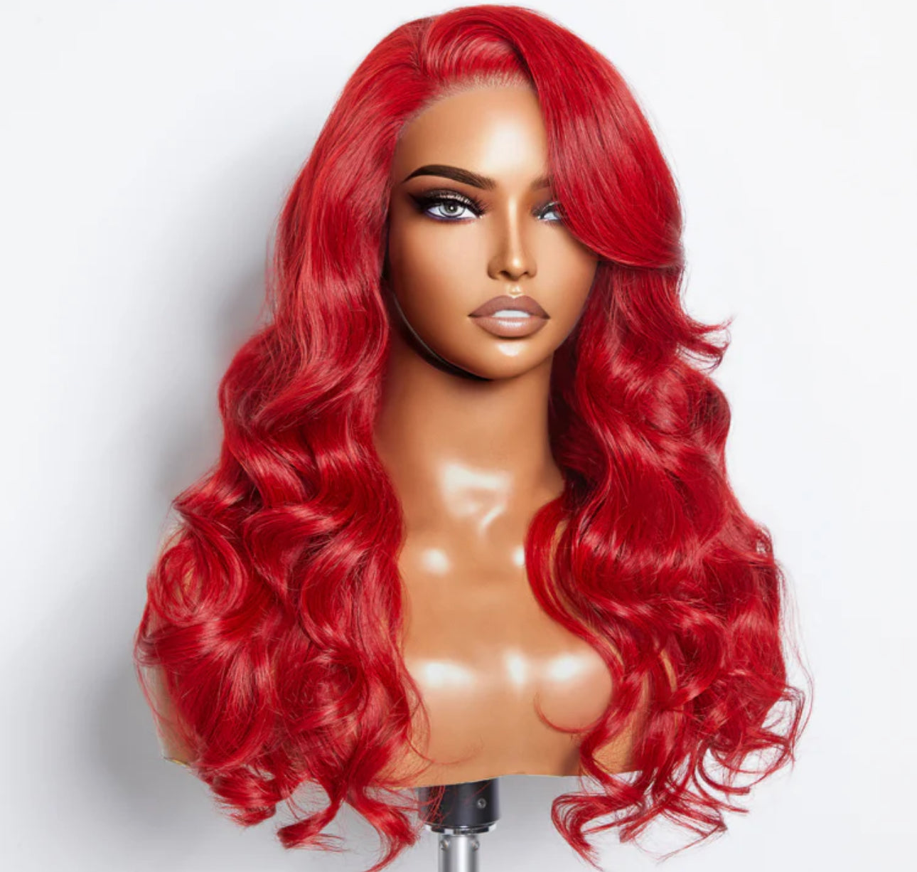 Sexy RED Glueless Wig