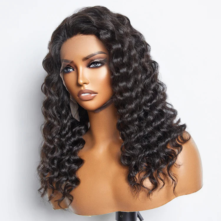 Loose Deep Transparent Lace Wig