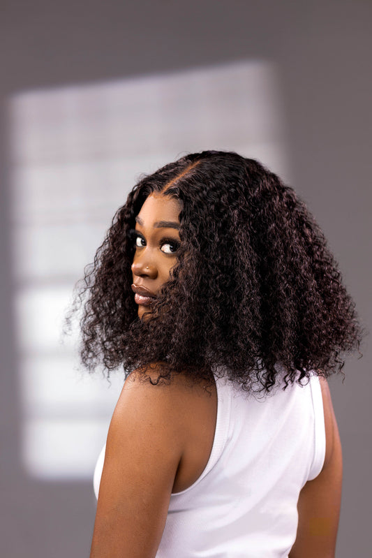 Kinky Curly  HD Wig